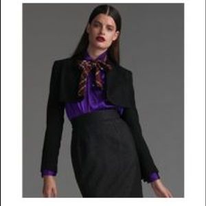 D&G Boucle Crop Suit Jacket IT 38 US 2